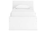 Onita White Twin Panel Platform Bed -  Ashley - Luna Furniture