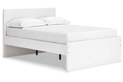 Onita White Full Panel Platform Bed -  Ashley - Luna Furniture