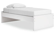 Onita White Twin Platform Bed from Ashley - Luna Furniture