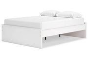 Onita White Queen Platform Bed from Ashley - Luna Furniture