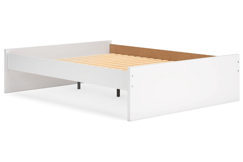 Onita White Queen Platform Bed from Ashley - Luna Furniture