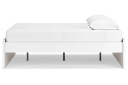 Onita White Queen Platform Bed from Ashley - Luna Furniture
