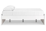 Onita White Queen Platform Bed from Ashley - Luna Furniture
