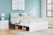 Onita White Queen Platform Bed from Ashley - Luna Furniture