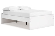 Onita White Full Platform Bed -  Ashley - Luna Furniture
