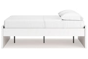 Onita White Full Platform Bed -  Ashley - Luna Furniture