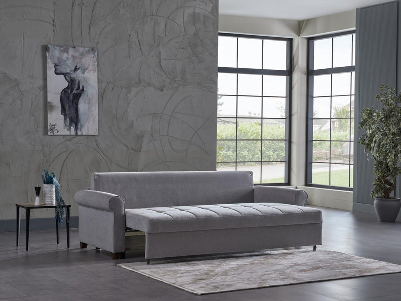 Mocca Koopsi Gray Living Room Set from Bellona - Luna Furniture
