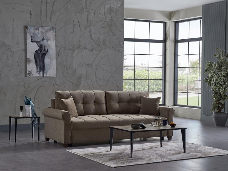 Mocca Koopsi Brown Living Room Set from Bellona - Luna Furniture