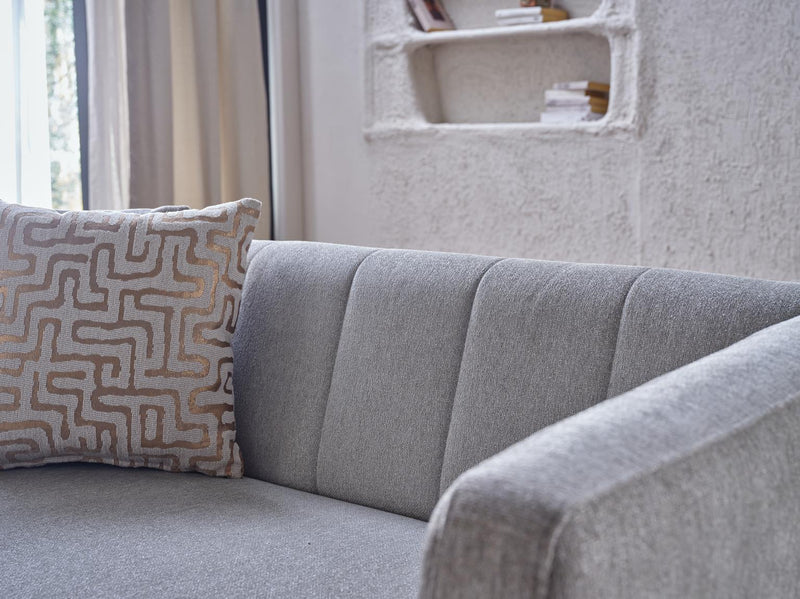 Monroe Merit Gray Living Room Set from Bellona - Luna Furniture