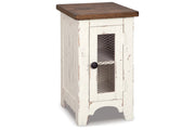 Wystfield White/Brown Coffee Table and 2 Chairside End Tables -  Ashley - Luna Furniture