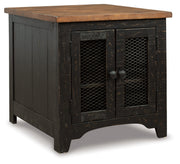 Valebeck Coffee Table with 2 End Tables in Black/Brown from Ashley - Luna Furniture