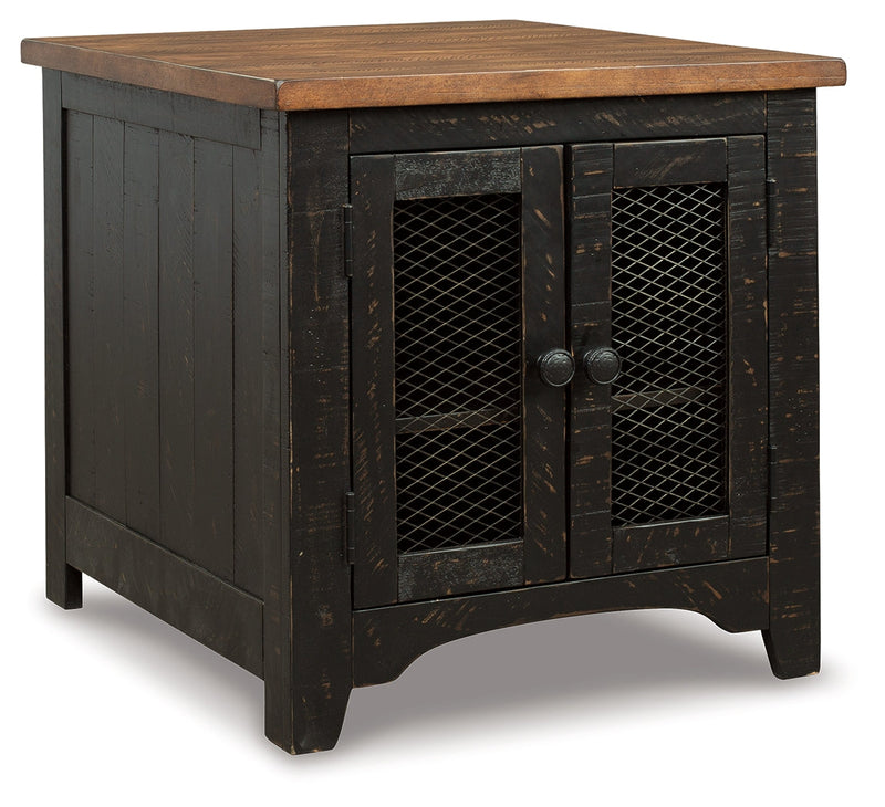 Valebeck Coffee Table with 2 End Tables in Black/Brown from Ashley - Luna Furniture