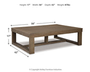 Cariton Coffee Table with 2 End Tables in Gray from Ashley - Luna Furniture