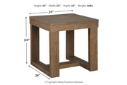 Cariton Gray Coffee Table and 2 End Tables -  Ashley - Luna Furniture