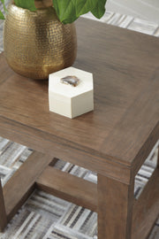 Cariton Coffee Table with 2 End Tables in Gray from Ashley - Luna Furniture