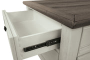 Bolanburg Two-tone Coffee Table and 2 Chairside End Tables -  Ashley - Luna Furniture