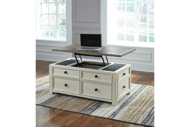 Bolanburg Two-tone Coffee Table and 2 End Tables -  Ashley - Luna Furniture