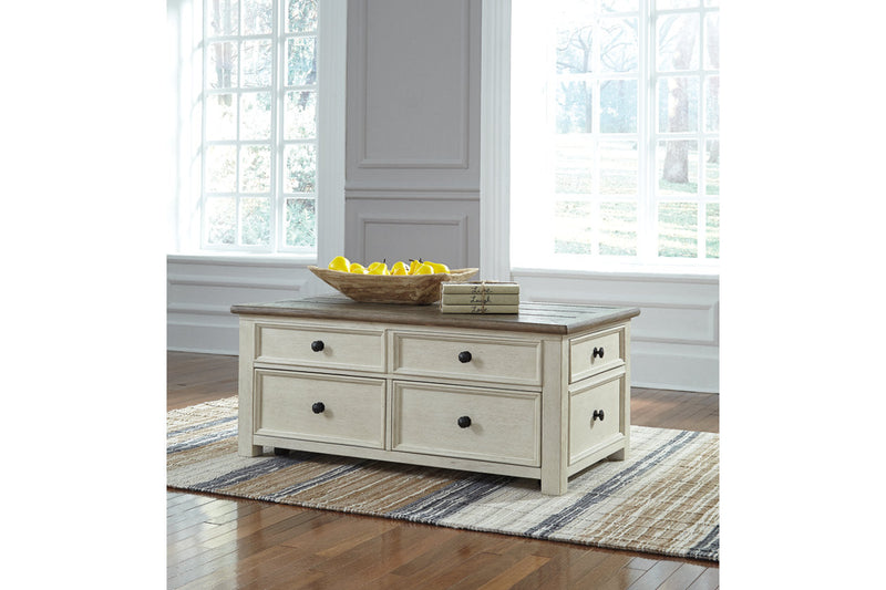 Bolanburg Two-tone Coffee Table and 2 End Tables -  Ashley - Luna Furniture