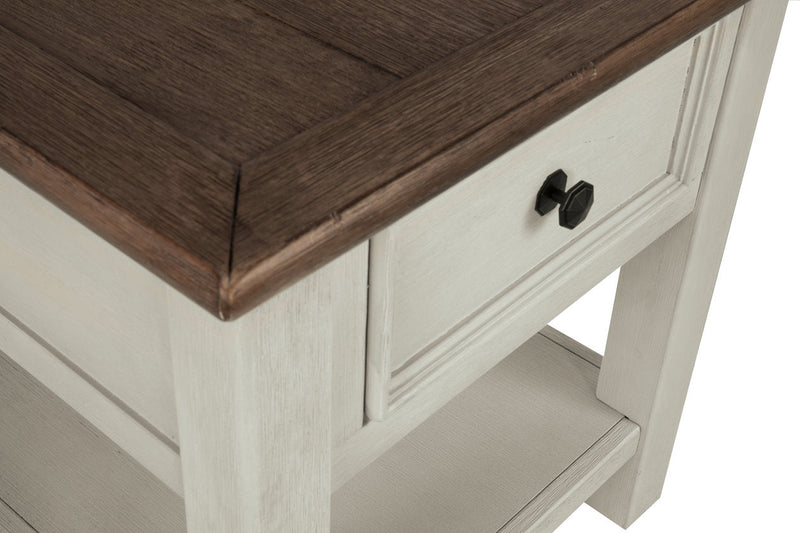 Bolanburg Two-tone Coffee Table and 2 End Tables -  Ashley - Luna Furniture