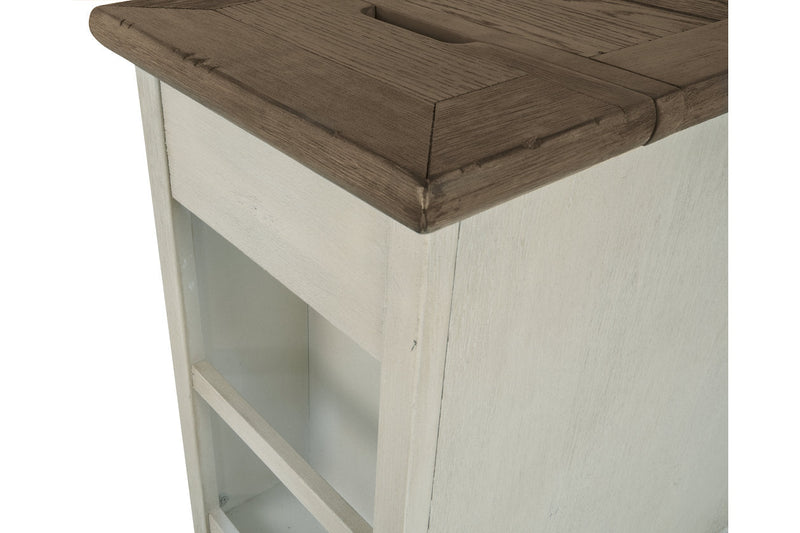 Bolanburg Two-tone Coffee Table and 2 Chairside End Tables -  Ashley - Luna Furniture