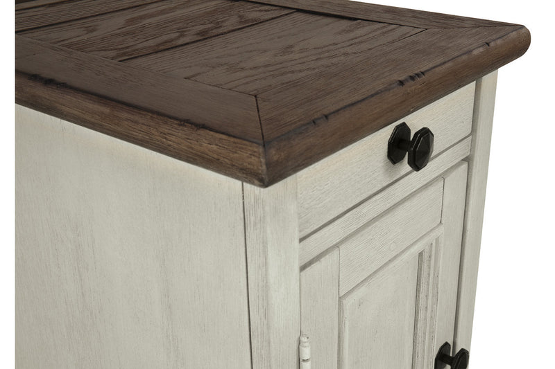 Bolanburg Two-tone Coffee Table and 2 Chairside End Tables -  Ashley - Luna Furniture