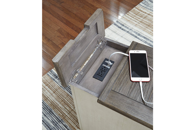 Bolanburg Two-tone Coffee Table and 2 Chairside End Tables -  Ashley - Luna Furniture