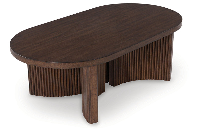 Korestone  Coffee Table and 2 End Tables -  Ashley - Luna Furniture