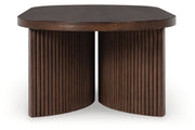 Korestone  Coffee Table and 2 End Tables -  Ashley - Luna Furniture
