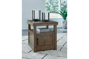 Boardernest Brown Coffee Table and 2 End Tables -  Ashley - Luna Furniture
