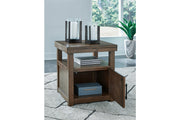 Boardernest Brown Coffee Table and 2 End Tables -  Ashley - Luna Furniture