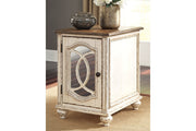 Realyn White/Brown Coffee Table and 2 End Tables -  Ashley - Luna Furniture