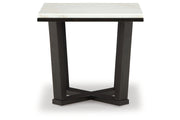 Fostead White/Espresso Coffee Table and 2 Ends -  Ashley - Luna Furniture