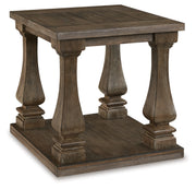 Johnelle Coffee Table with 2 End Tables in Gray from Ashley - Luna Furniture