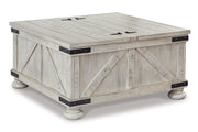 Carynhurst Whitewash Coffee Table and 2 End Tables -  Ashley - Luna Furniture