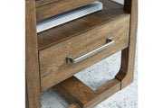 Cabalynn Light Brown Coffee Table and 2 End Tables -  Ashley - Luna Furniture
