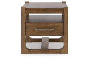 Cabalynn Light Brown Coffee Table and 2 End Tables -  Ashley - Luna Furniture