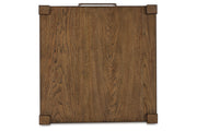 Cabalynn Light Brown Coffee Table and 2 End Tables -  Ashley - Luna Furniture