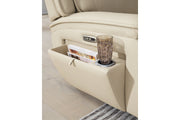 Double Deal Almond 3-Piece Power Reclining Sofa Sectional -  Ashley - Luna Furniture
