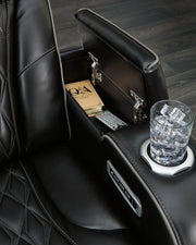 Boyington Black Power Reclining Sofa and Loveseat from Ashley - Luna Furniture