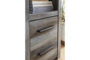 Wynnlow Gray 4-Piece Entertainment Center -  Ashley - Luna Furniture