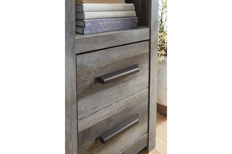 Wynnlow Gray 4-Piece Entertainment Center -  Ashley - Luna Furniture