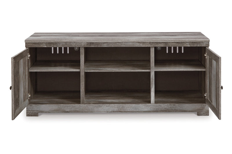 Wynnlow Gray 4-Piece Entertainment Center -  Ashley - Luna Furniture