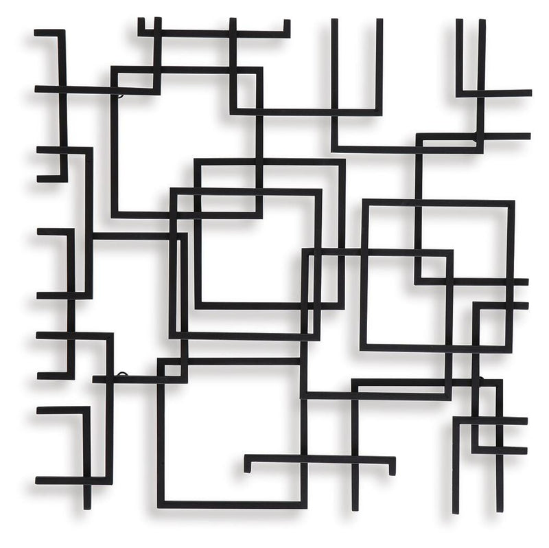 Aadanton Black Wall Decor - A8010400