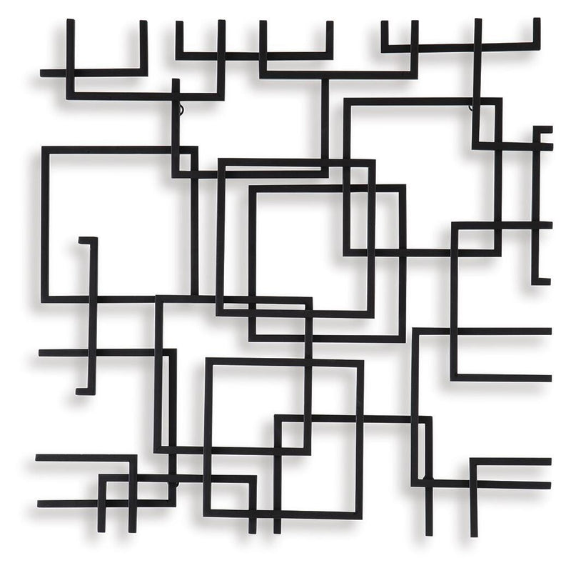 Aadanton Black Wall Decor - A8010400