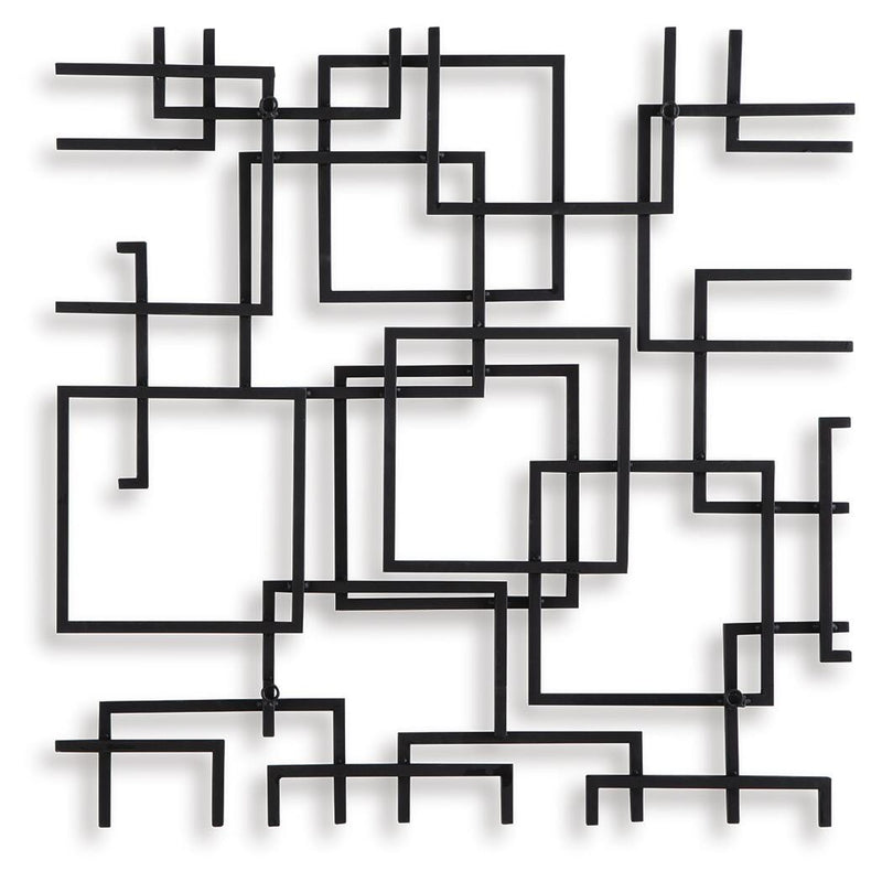 Aadanton Black Wall Decor - A8010400