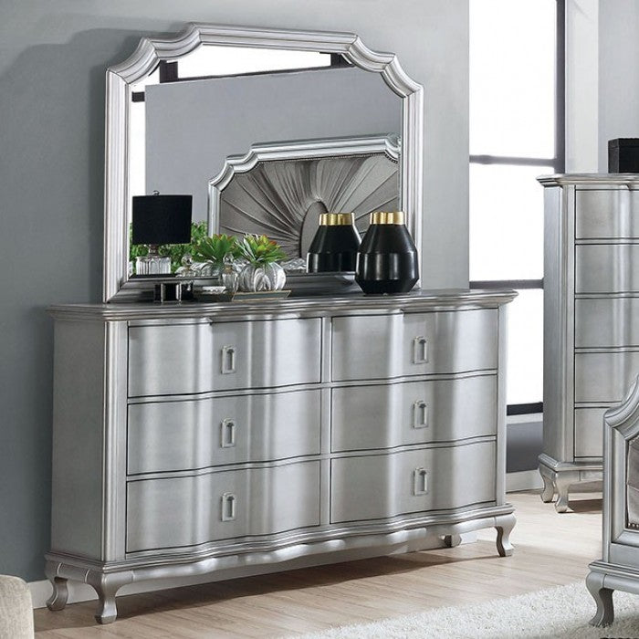 Aalok Silver Dresser - CM7864D