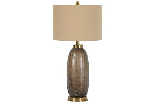 Aaronby Taupe Table Lamp (Set of 2) - Gate FurnitureTable Lamp