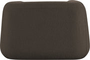 Abbington Boucle Fabric Upholstered Chair in Brown - 113Brown-C