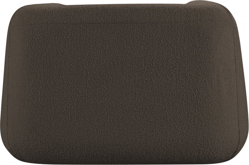 Abbington Boucle Fabric Upholstered Chair in Brown - 113Brown-C