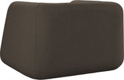Abbington Boucle Fabric Upholstered Chair in Brown - 113Brown-C